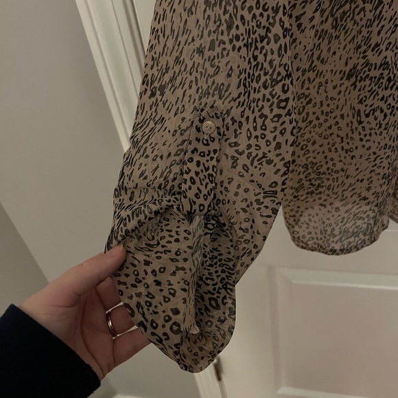 Cheetah Print Overshirt - Picture 3 of 4